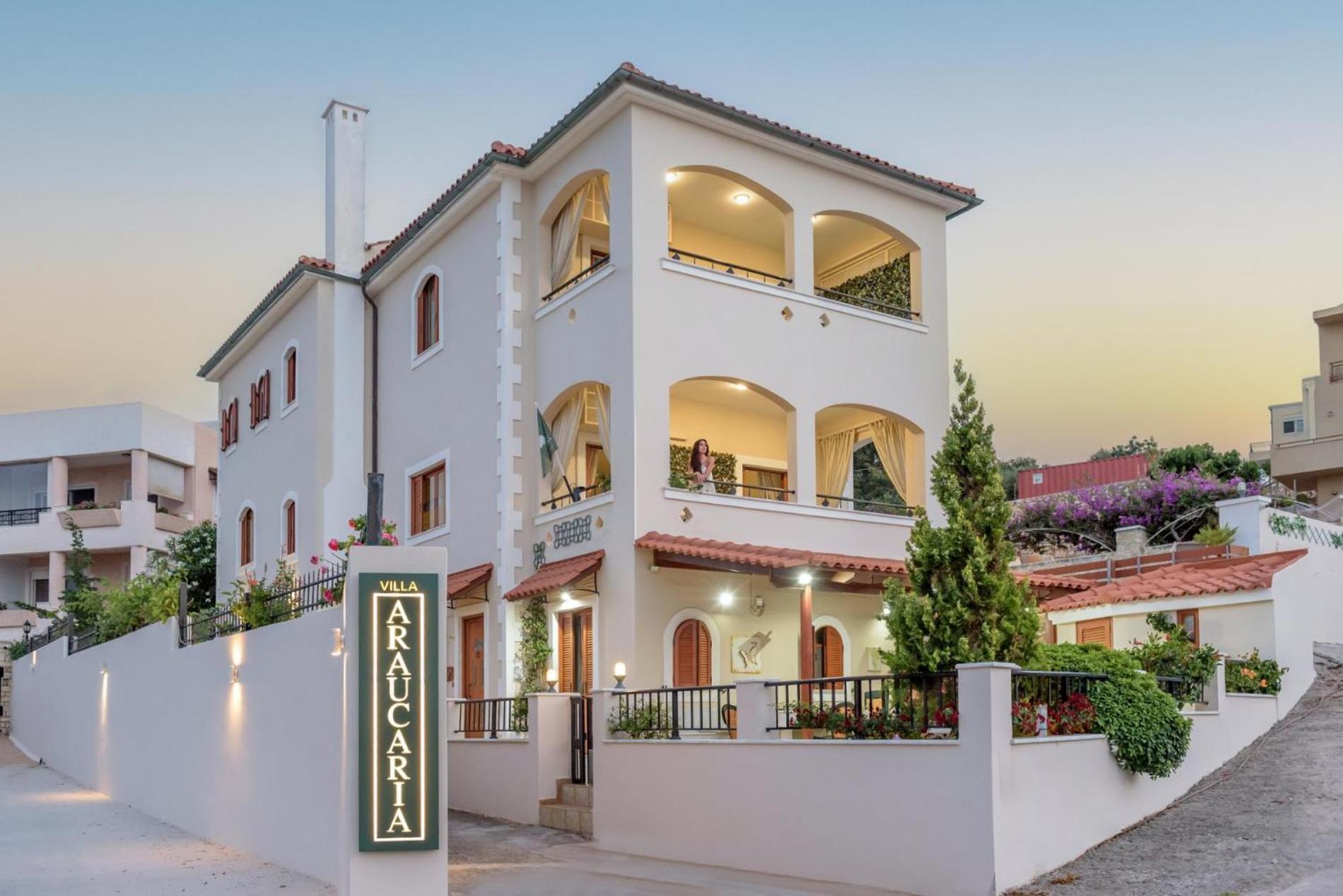Villa Araucaria Rethymno Esterno foto